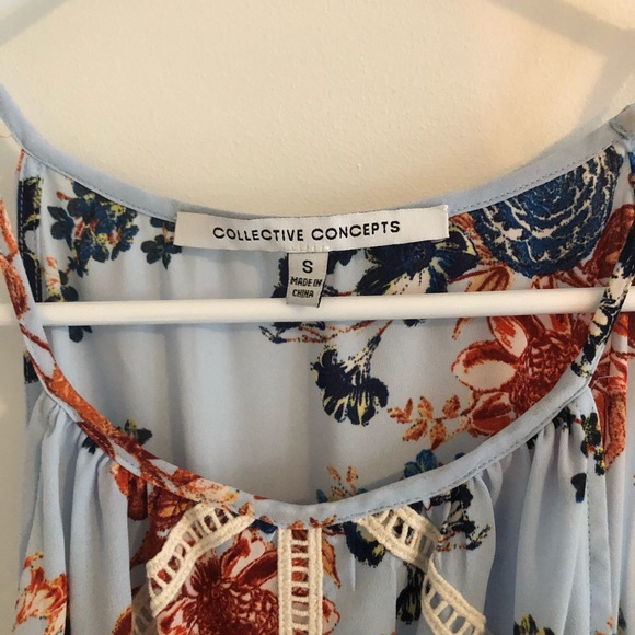 Stitch Fix Floral Dress, sz small. Worn once, like new condition. - Picture 2 of 2